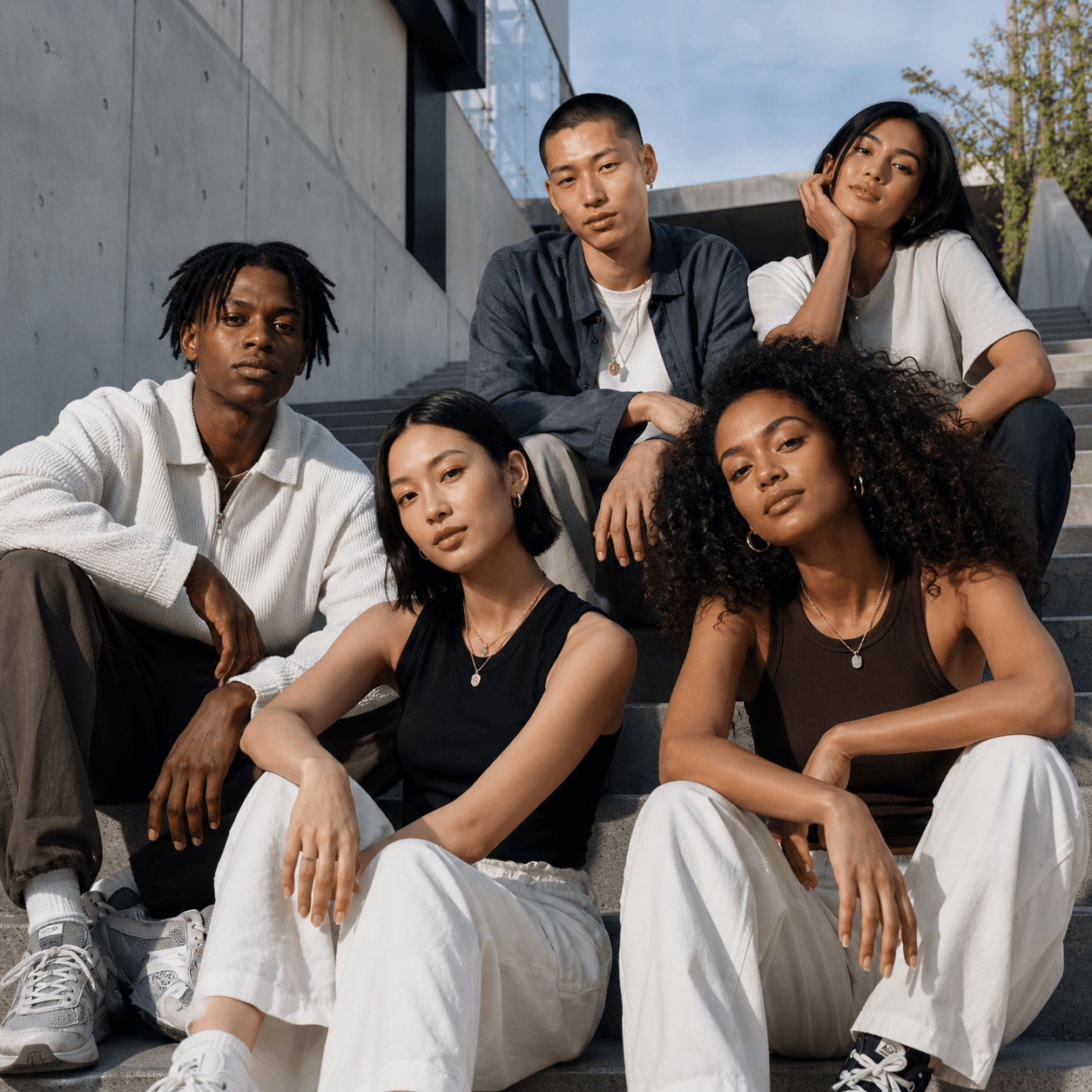 Creative crew portrait