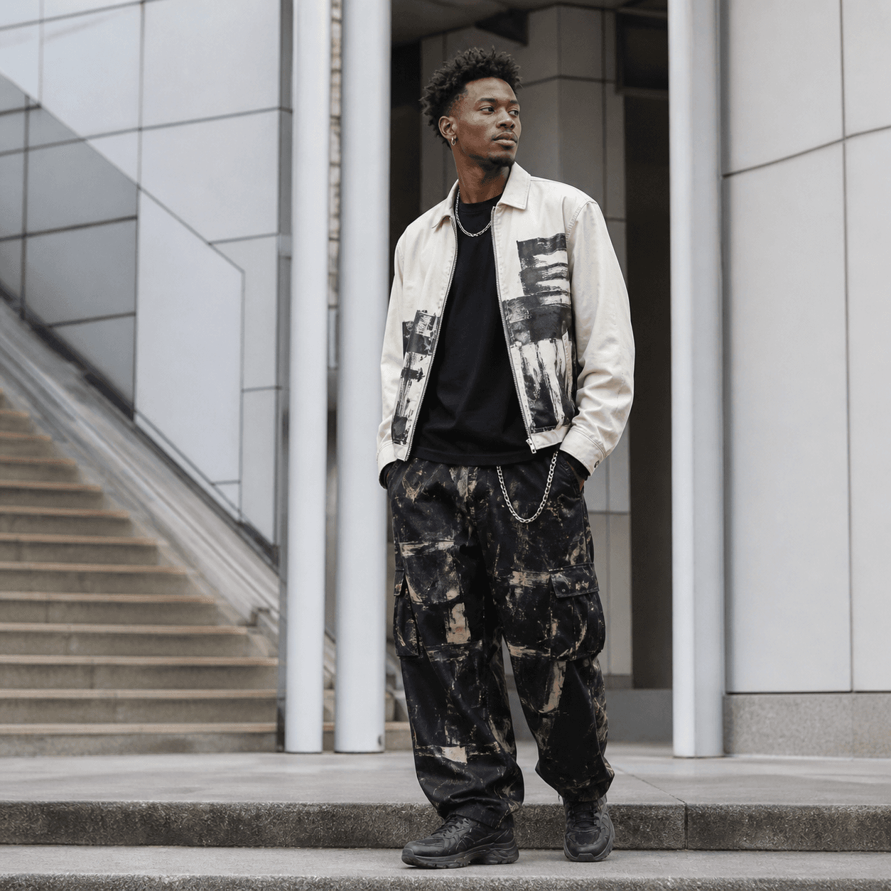 Fashion streetwear portrait